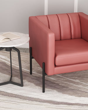 Jess Accent Chair Rust