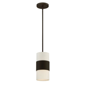 Libby Langdon for Crystorama Grayson 1 Light Dark Bronze Pendant