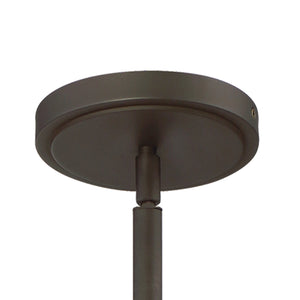 Libby Langdon for Crystorama Grayson 3 Light Dark Bronze Chandelier