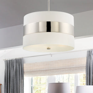 Libby Langdon for Crystorama Grayson 5 Light Polished Nickel Chandelier