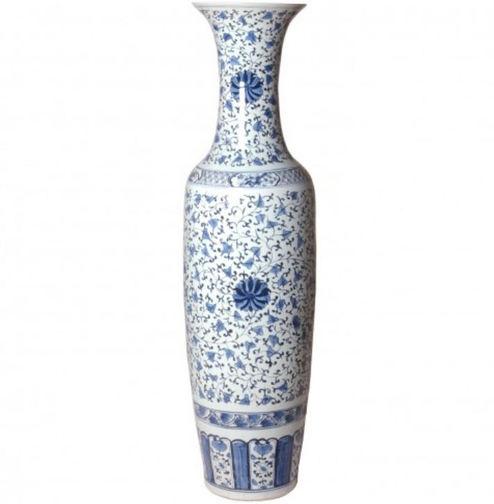 Tall Porcelain Vase-63"