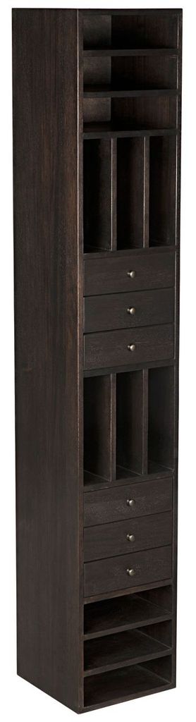 Tubula Bookcase - Ebony Walnut