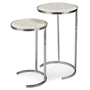 Regina Andrew Bone Veneer Nesting Tables - Set of 2