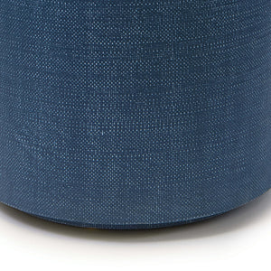 Regina Andrew Resin Weave Round End Table – Indigo