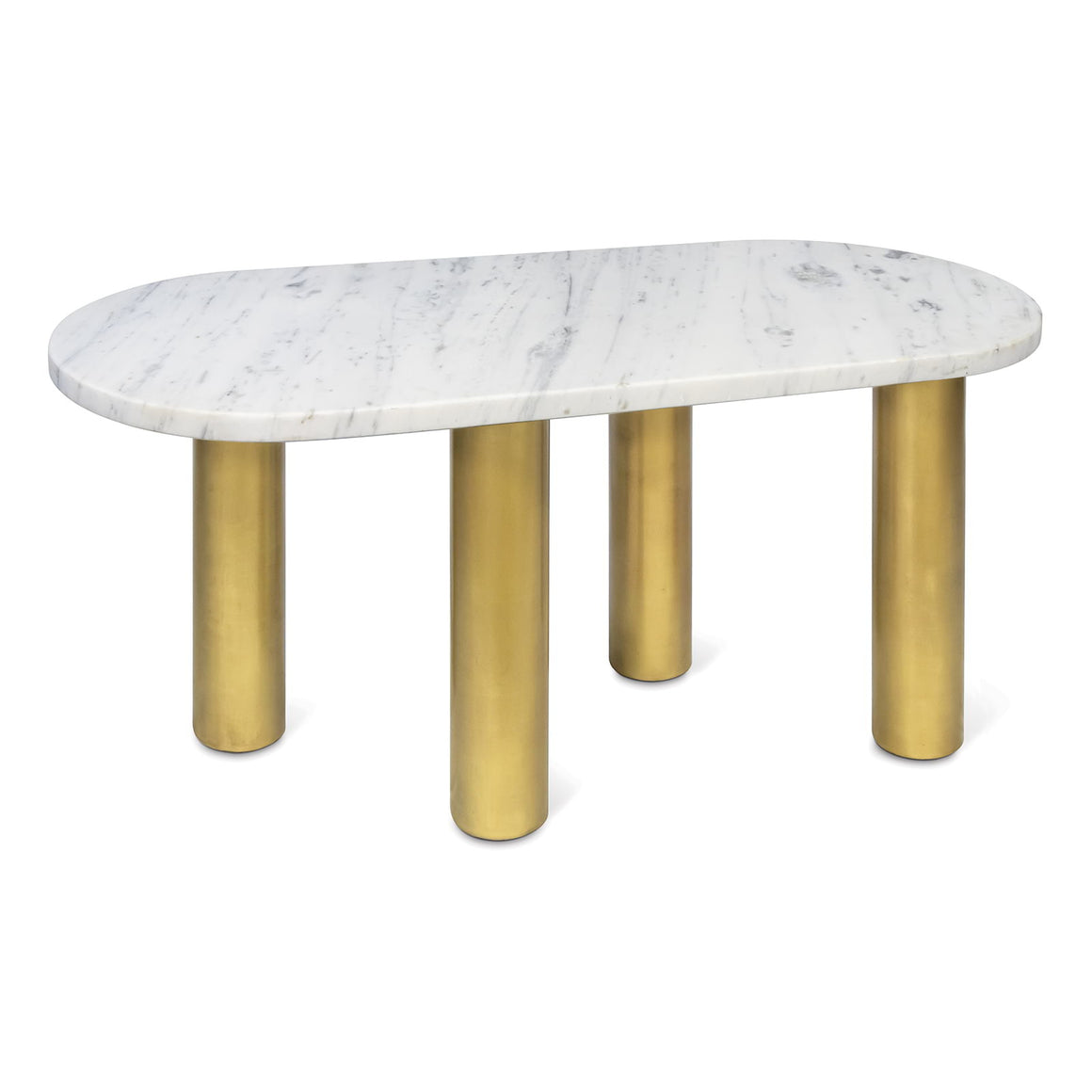 Southern Living Gabrielle Marble Cocktail Table