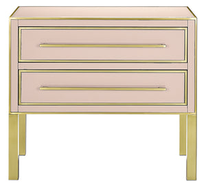 Currey and Company Arden Pink Chest