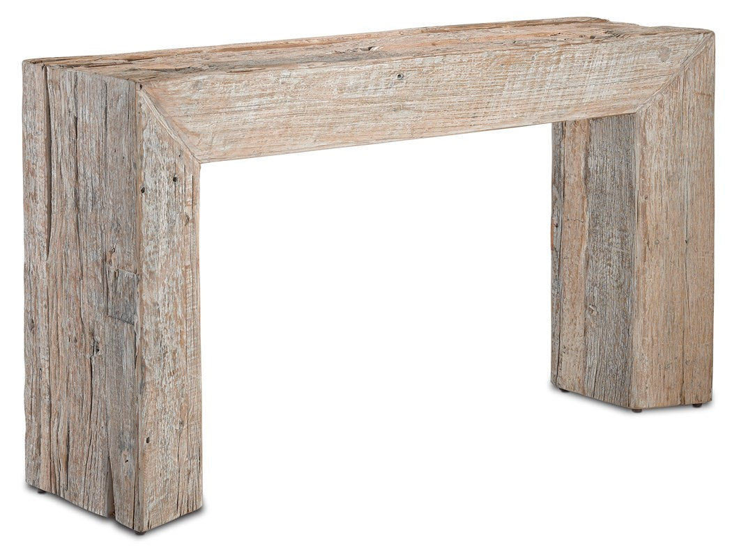 Kanor Whitewash Console Table