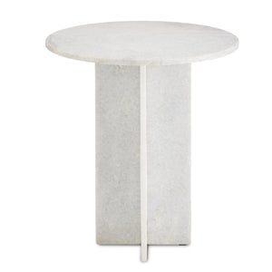 Harmon White Accent Table