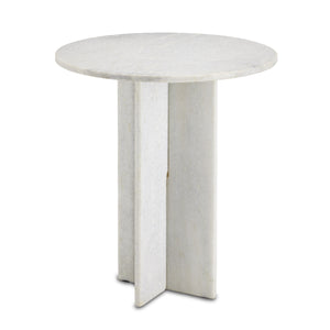 Harmon White Accent Table