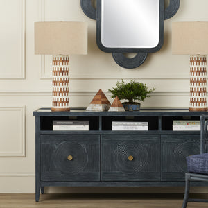 Santos Vintage Navy Rectangular Cabinet