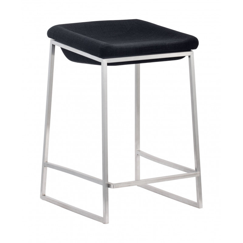 Lids Counter Stool Dark Gray (Set of 2) - Dark Gray