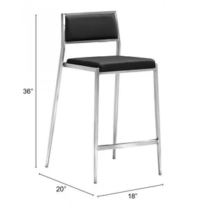 Dolemite Counter Chair Black (Set of 2) - Black