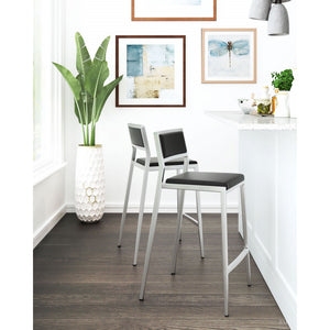 Dolemite Counter Chair Black (Set of 2) - Black