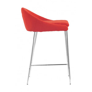 Reykjavik Counter Chair Tangerine (Set of 2) - Tangerine
