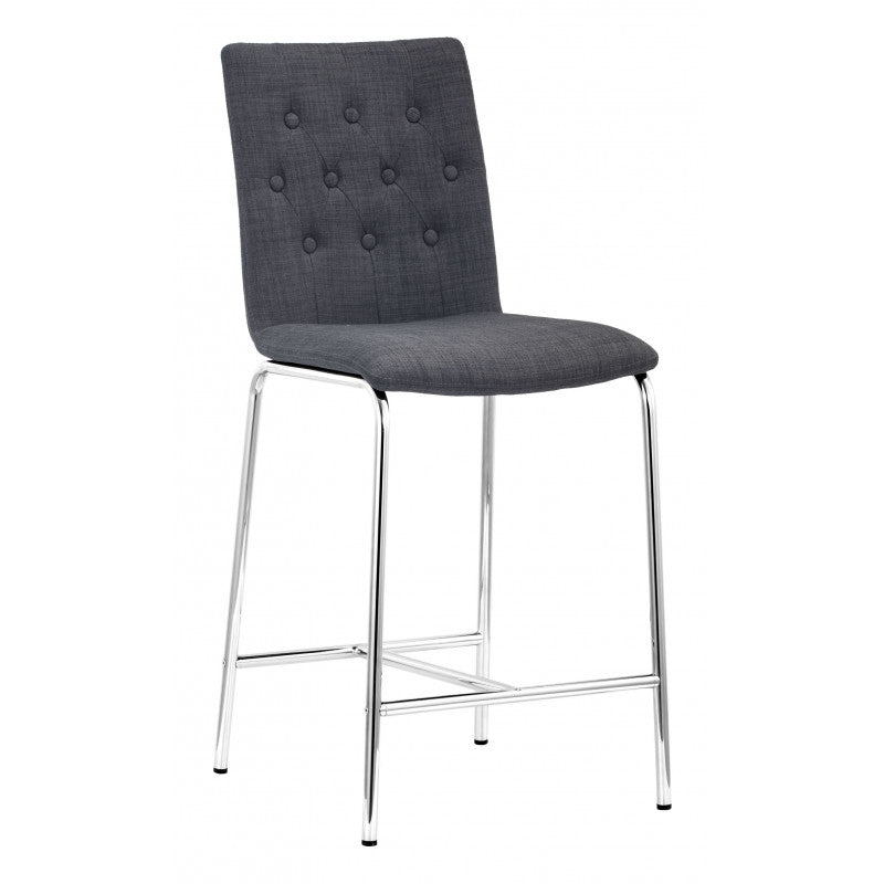 Uppsala Counter Chair Graphite (Set of 2) - Graphite
