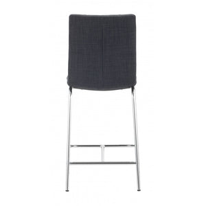 Uppsala Counter Chair Graphite (Set of 2) - Graphite