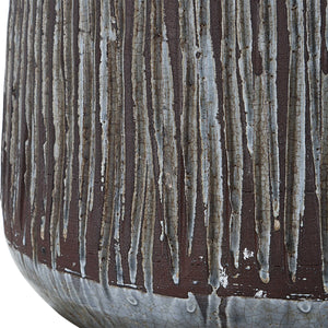 Neolithic Blue-Gray Table Lamp