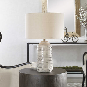 Cyclone Ivory Table Lamp