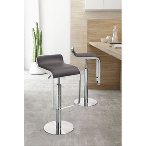 Equino Barstool Espresso - Espresso