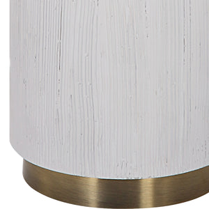 Uttermost Ruse Whitewashed Table Lamp