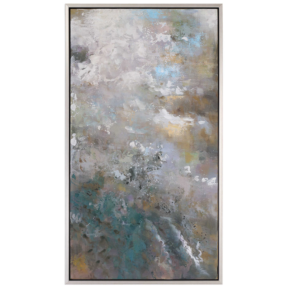 Oversized Multicolored Abstract Artwork