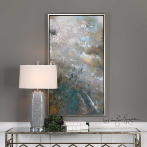 Oversized Multicolored Abstract Artwork