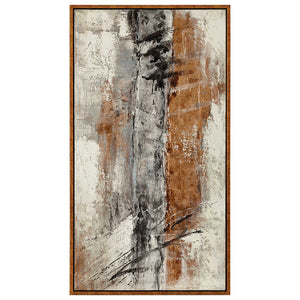 Extra Large Bronze & Gold Abstract Artwork