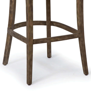 Regina Andrew Tufted Leather Tavern Bar Stool – Dark Grey