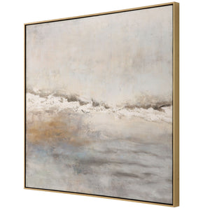 Uttermost Storm Clouds Abstract Hand Painted Art