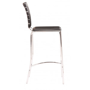 Criss Cross Counter Chair Black (Set of 2) - Black