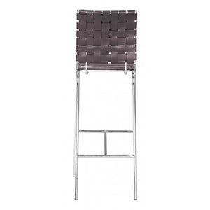 Criss Cross Barstool Espresso (Set of 2) - Espresso