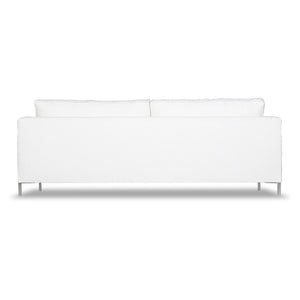 Modern Edge Sofa - White Linen (Other Colors Available)