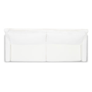 Modern Edge Sofa - White Linen (Other Colors Available)