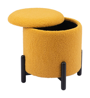 Calistoga Ottoman Yellow