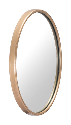 Large Ogee Mirror Gold