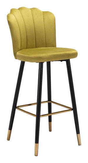 Zinclair Bar Chair Yellow