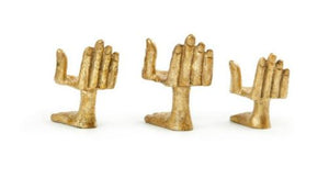 Set of 3 Statues - Gold | Mano Collection | Villa & House
