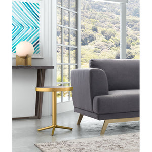Derby Accent Table Brass - Brass