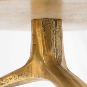 Como Accent Table Set Antique Gold - Antique Gold