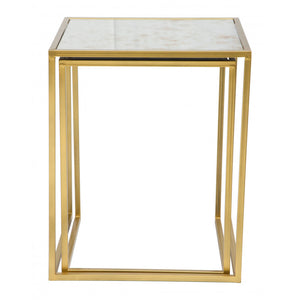 Calais Nesting Tables Brass - Brass
