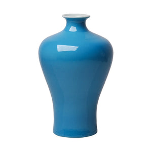Small Meiping Ceramic Vase  – French Turquoise