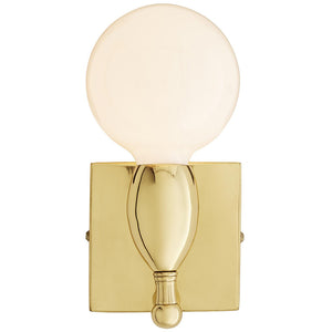 Arteriors Norma Small Curvy Sconce – Polished Brass*