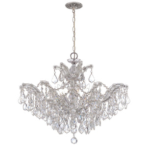 Maria Theresa 6 Light Spectra Crystal Chrome Chandelier