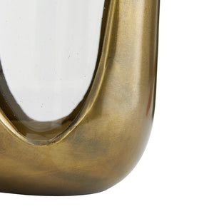 Arteriors Sonia Antique Brass Tulip Vases – Set of 2