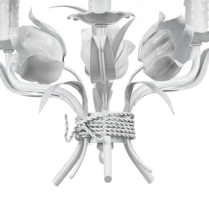 Southport 3 Light Wet White Mini Chandelier