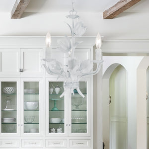 Southport 3 Light Wet White Mini Chandelier