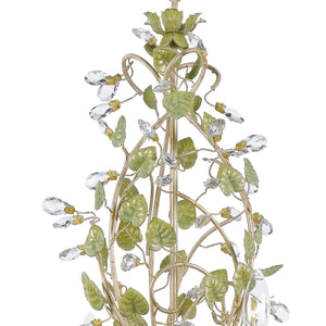 Josie 6 Light Champagne Green Tea Chandelier