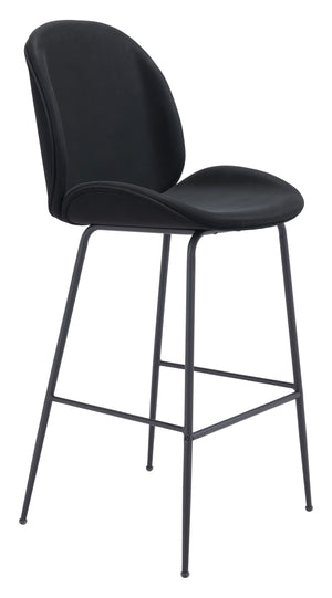Miles Bar Chair Black
