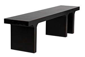Kir Bench, Hand Rubbed Black