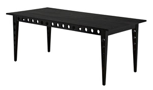 Pericles Table/Desk - Charcoal Black